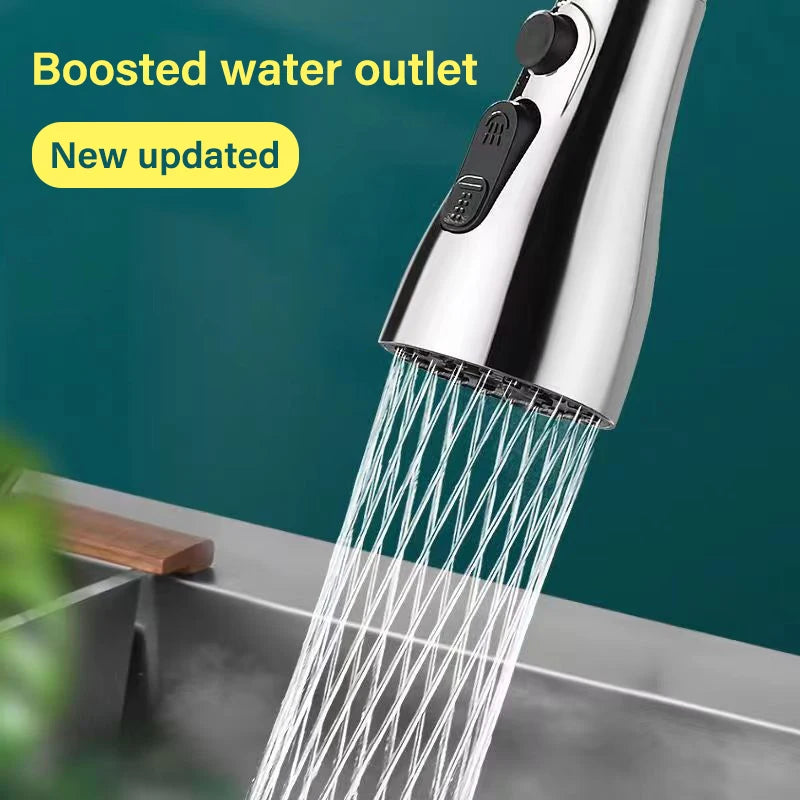 HAVENORA 3-Mode Swivel Kitchen Faucet Extender