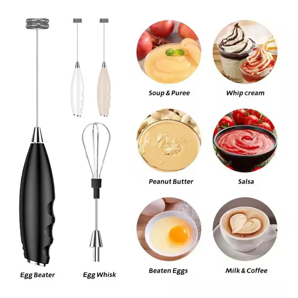 HAVENORA Handheld Milk Frother & Mini Whisk
