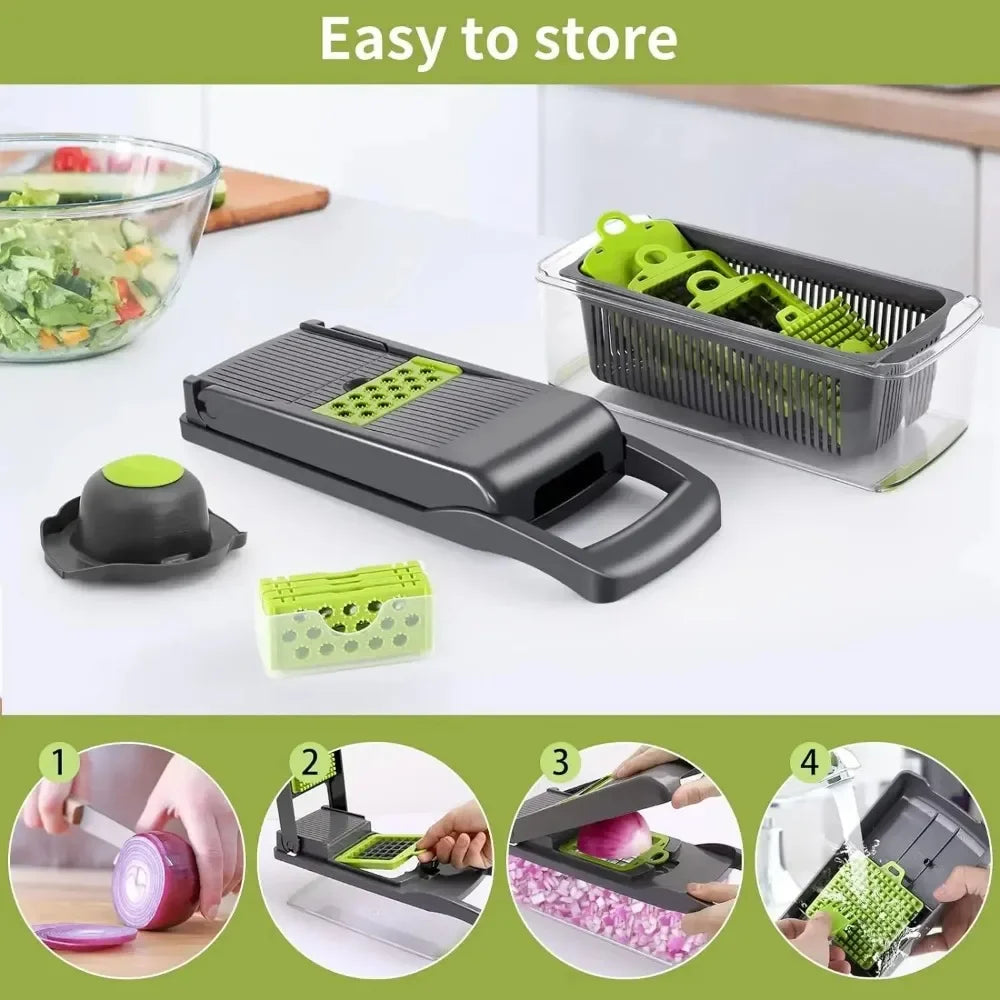 HAVENORA Multi-Function Vegetable Chopper & Slicer