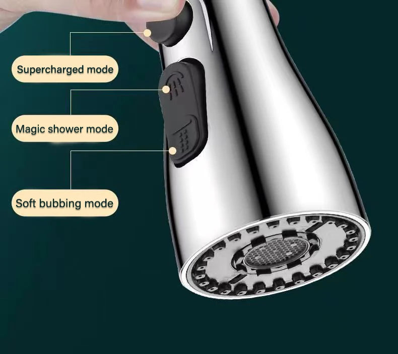 HAVENORA 3-Mode Swivel Kitchen Faucet Extender