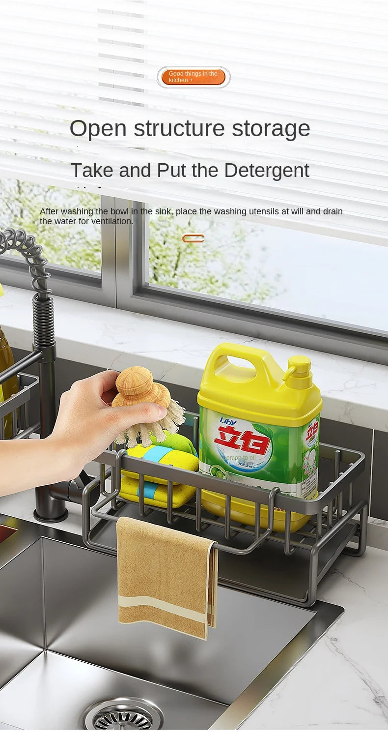 HAVENORA Kitchen Sink Organizer & Drain Rack