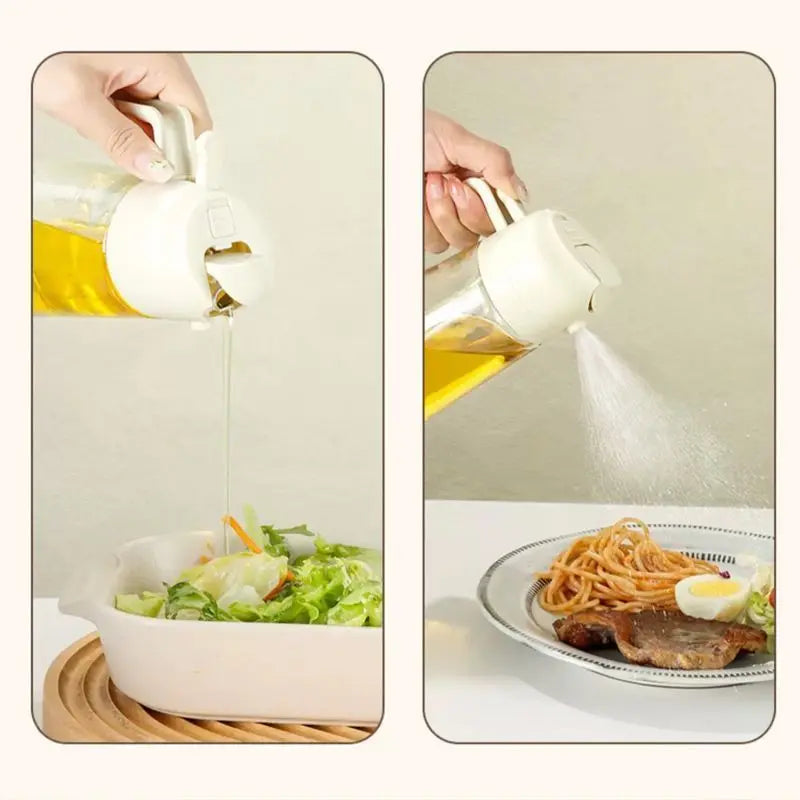 HAVENORA 2-in-1 Oil Sprayer & Dispenser