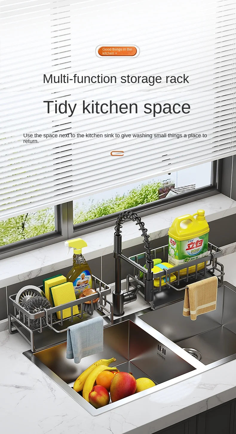 HAVENORA Kitchen Sink Organizer & Drain Rack