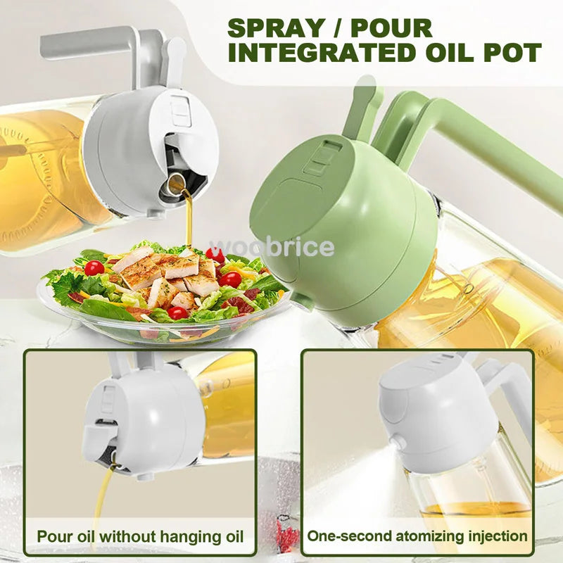 HAVENORA 2-in-1 Oil Sprayer & Dispenser
