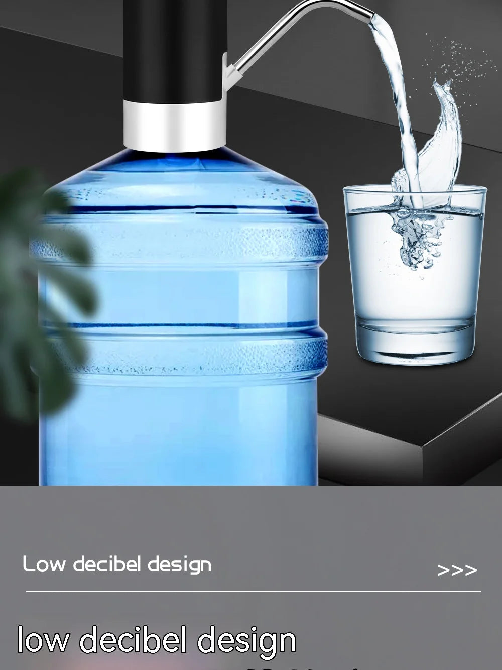 HAVENORA USB-Rechargeable Water Bottle Pump