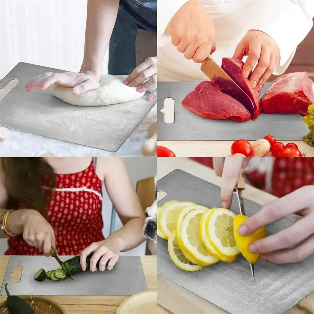 HAVENORA Double-Sided Kitchen Cutting Board