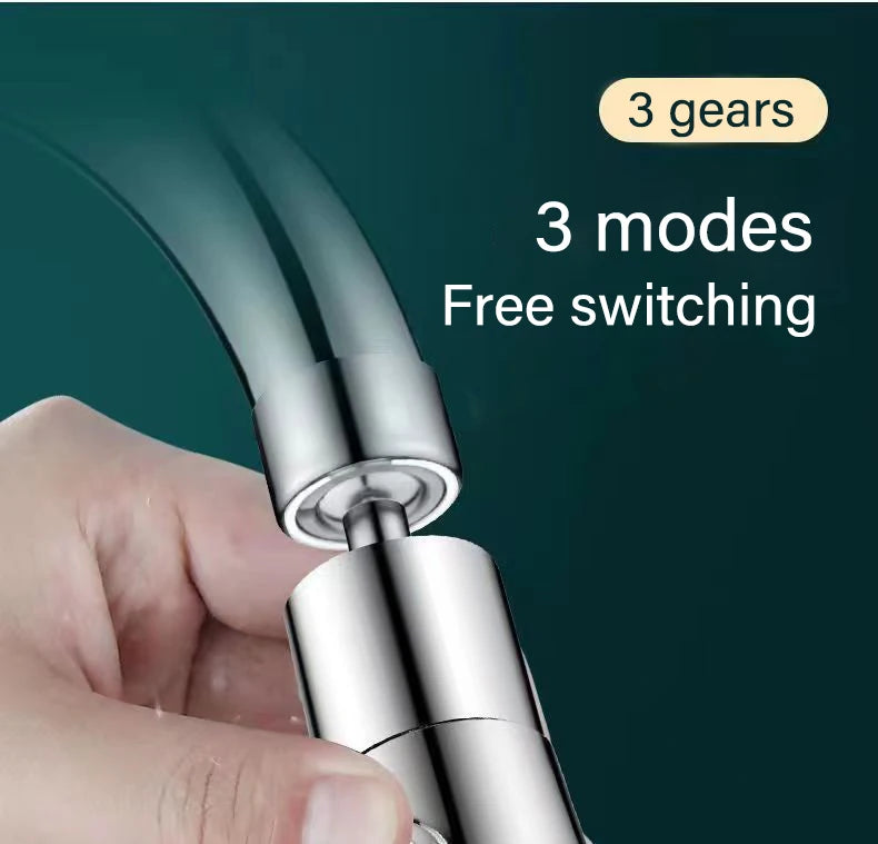 HAVENORA 3-Mode Swivel Kitchen Faucet Extender